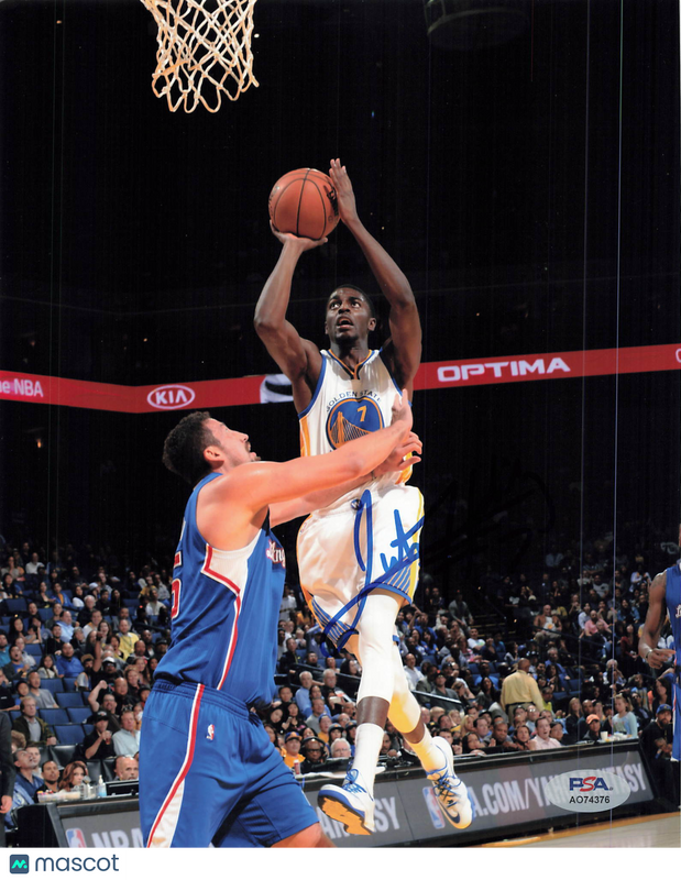 Justin Holiday Signed 8x10 Photo PSA Golden State Warriors
