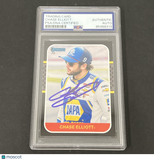 2020 Panini Donruss #135 Chase Elliott signed card PSA NASCAR