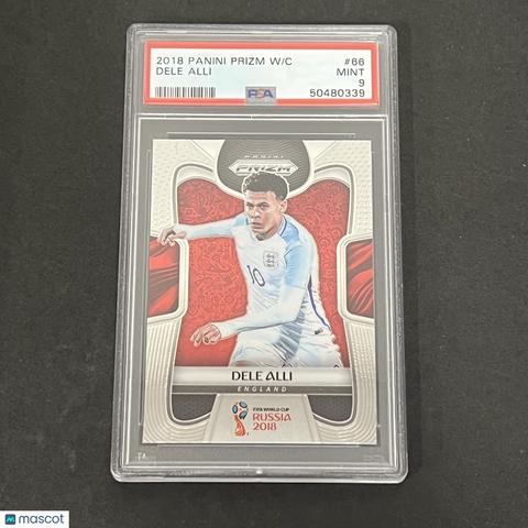 2018 Panini Prizm World Cup #66 Dele Alli PSA 9