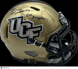 Tayven Jackson Signed  Mini Helmet JSA UCF Knights Autographed