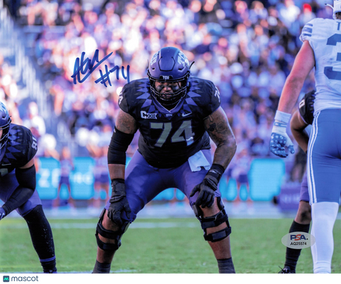 Andrew Coker Signed TCU Horned Frogs Football 8x10 Photo PSA Autographed