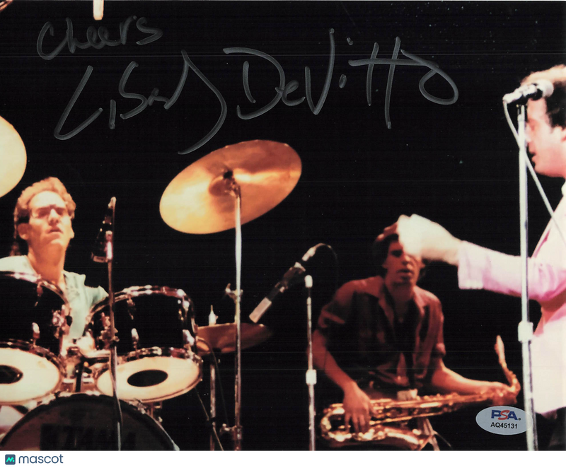 Liberty DeVitto Signed 8x10 Photo PSA Autographed
