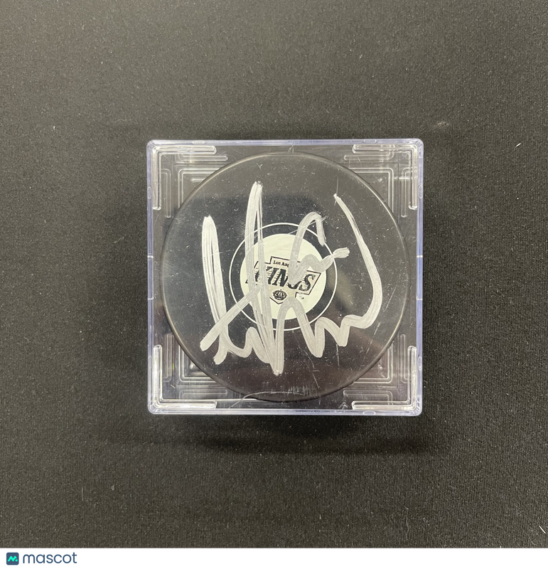 Adrian Kempe Signed Hockey Puck PSA Autographed Los Angeles Kings
