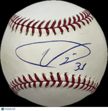 Ubaldo Jimenez Signed MLB Baseball PSA Colorado Rockies
