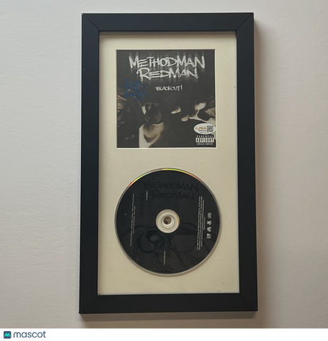 Redman Signed Framed Album Blackout JSA Autographed