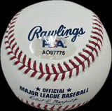 Theo Epstein Signed MLB Baseball PSA Boston Red Sox