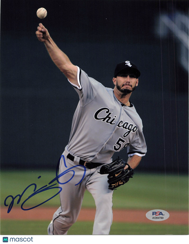 Miguel Gonzalez Chicago White Sox Signed 8x10 Photo PSA