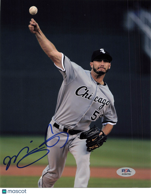 Miguel Gonzalez Chicago White Sox Signed 8x10 Photo PSA