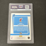 2021-22 Panini Chronicles Donruss #299 Omer Yurtseven signed card PSA Miami Heat