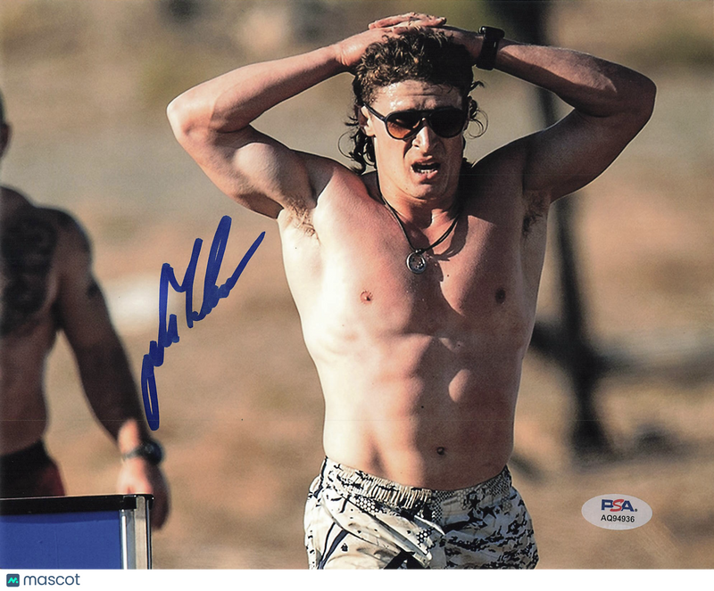 Justin Medeiros signed 8x10 photo CrossFit PSA Autographed