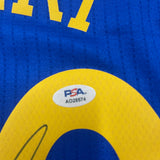 Stephen Curry Signed Jersey PSA Golden State Warriors Autographed