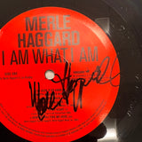 Merle Haggard signed I Am What I Am Vinyl Album PSA Autographed