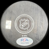 Frank Nazar Signed Hockey Puck PSA Autographed