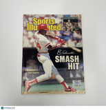 Eric Davis 1987 Sports Illustrated Cincinnati Reds Signed MLB Magazine PSA Auth