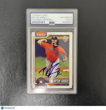 2026 Topps 75#231 Bryan Abreu Signed Card PSA Houston Astros
