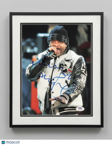 Jim Jones Signed 8x10 Custom Framed Photo PSA Autographed