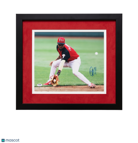J.P. Crawford Seattle Mariners Signed 11x14 Custom Framed Photo PSA