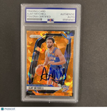 Ajay Mitchell Signed 2024-25 Panini Prizm #226 Card PSA Autographed