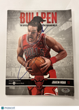 Joakim Noah Signed Basketball Magazine PSA Autographed
