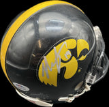 Troy Taylor Signed Helmet PSA Iowa Hawkeyes Autographed