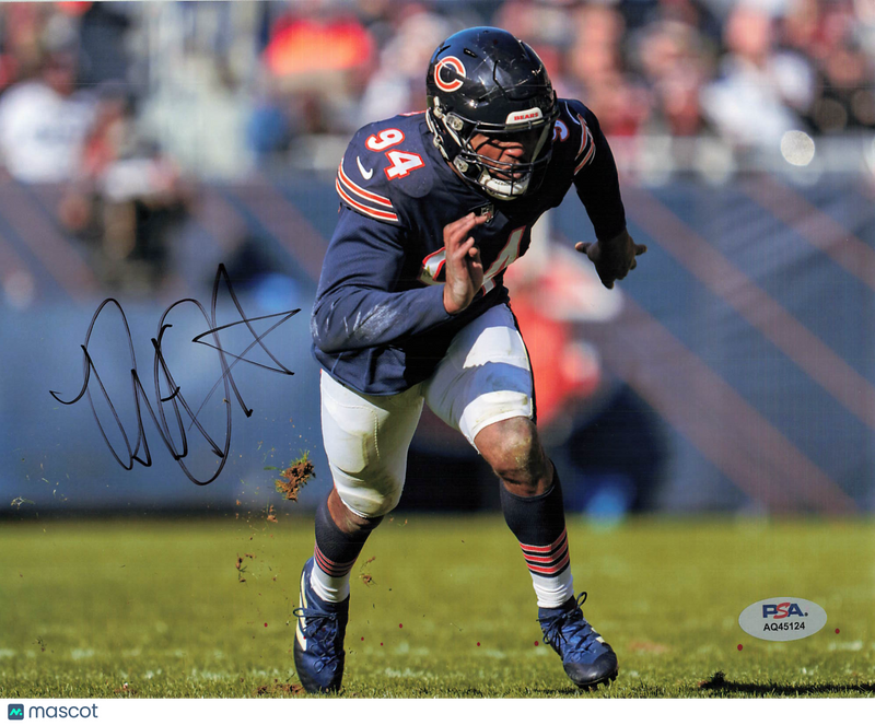 Robert Quinn Signed Chicago Bears Football 8x10 Photo PSA Autographed