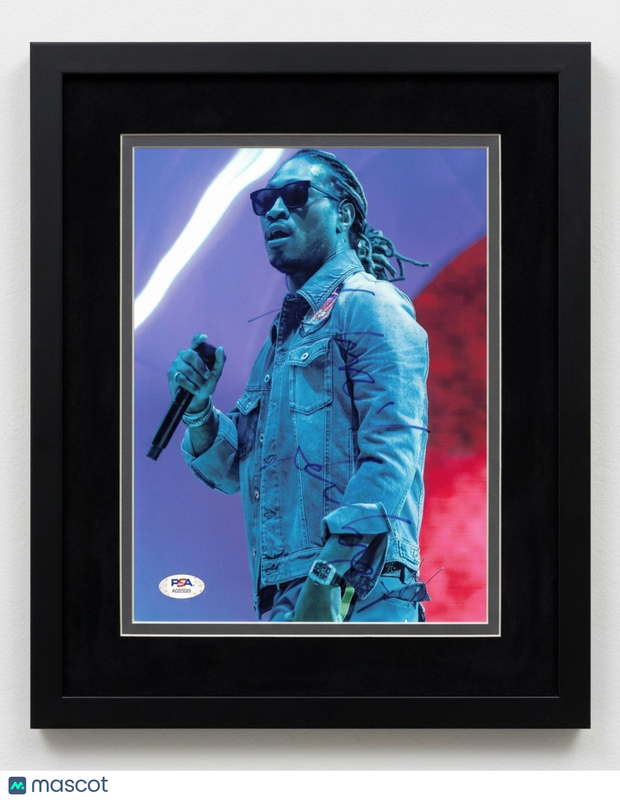 Future Signed 8x10 Framed Photo PSA Autographed