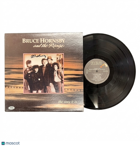 Bruce Hornsby Signed The Way It Is Vinyl PSA Album Autographed