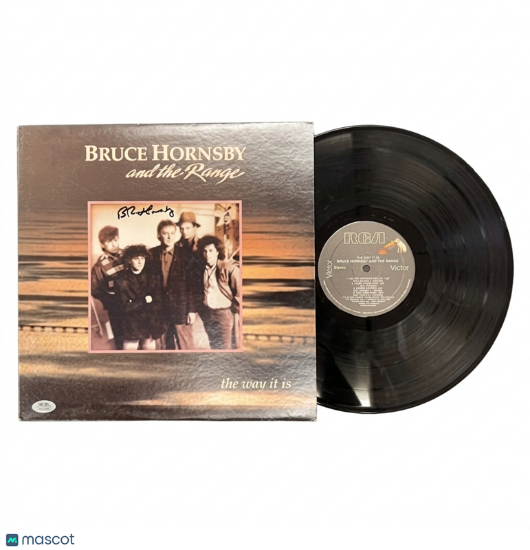 Bruce Hornsby Signed The Way It Is Vinyl PSA Album Autographed