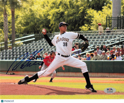 Dellin Betances Charleston RiverDogs Signed 8x10 Photo PSA