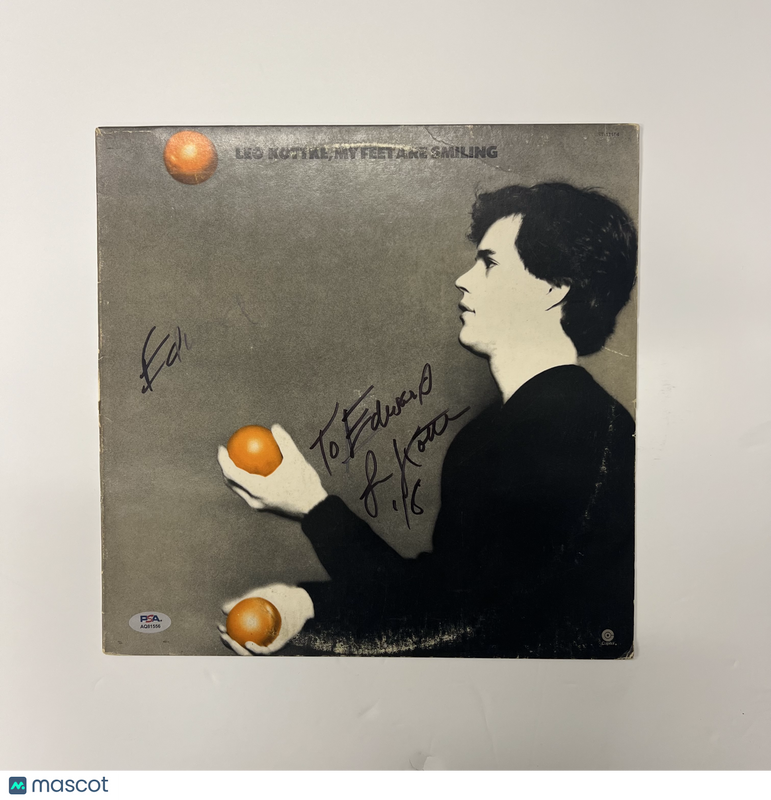 Leo Kottke Signed My Feet Are Smiling Vinyl Album PSA Autographed