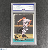 1999 Just Memorabilia #63 A.J. Burnett Signed Card PSA Auto Slabbed Sea Dogs