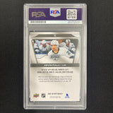 Kevin Fiala 2025 Upper Deck MVP Hockey#73 Signed Card PSA Autographed