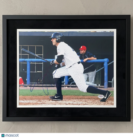 Eric Jagielo New York Yankees Signed 11x14 Custom Framed Photo PSA