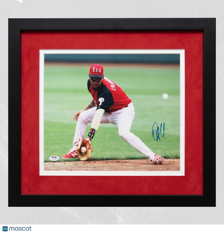 J.P. Crawford Seattle Mariners Signed 11x14 Custom Framed Photo PSA