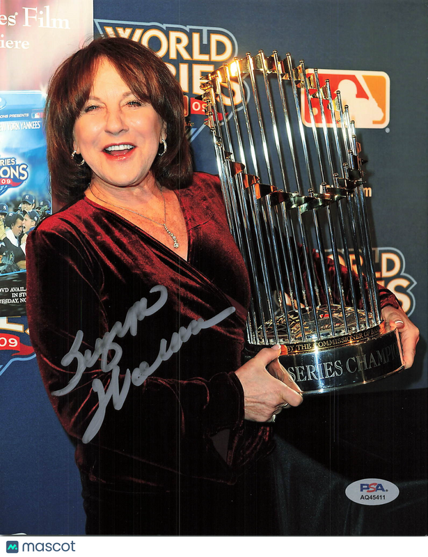 Suzyn Waldman New York Yankees Signed 8x10 Photo PSA