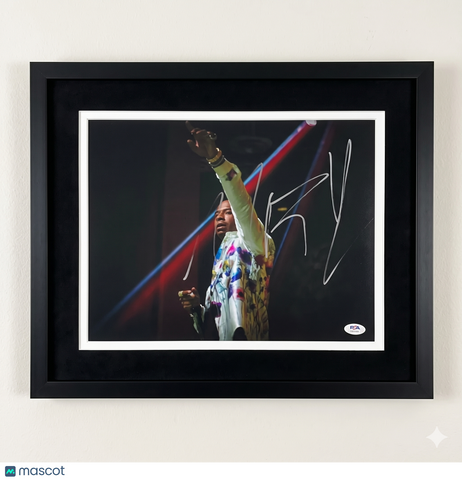 Moneybagg Yo signed 11x14 Custom Framed photo PSA/DNA Autographed