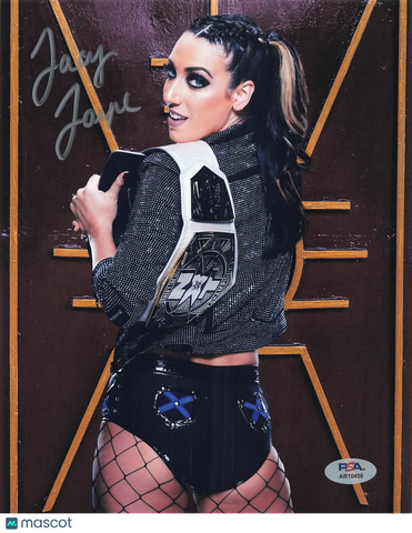 Jacy Jayne Signed Wrestling 8x10 Photo PSA Autographed