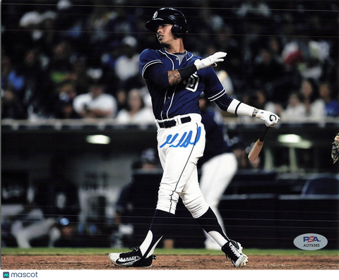 Gabriel Arias San Diego Padres Signed 8x10 Photo PSA