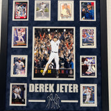 Derek Jeter 10-Card Custom Display Frame New York Yankees