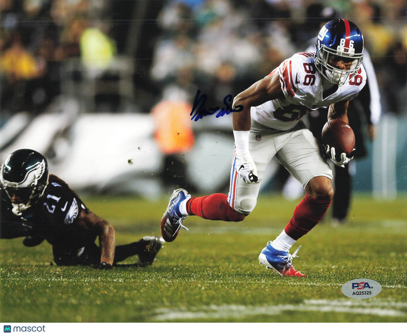 Darius Slayton Signed New York Giants Football 8x10 Photo Autographed
