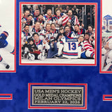 USA Men’s National Ice Hockey Team Custom Framed Display Photo