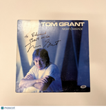 Tom Grant Signed Night Charade Vinyl Album PSA Autographed