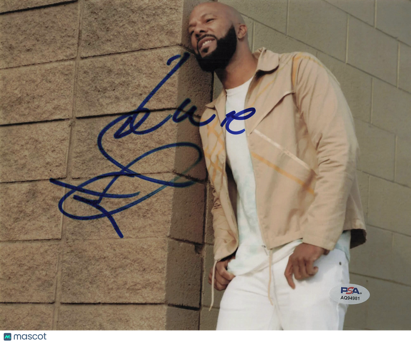 Common Signed 8x10 Photo PSA Autographed