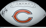 Tory Taylor Chicago Bears Signed Football PSA Autographed