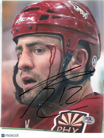 Paul Bissonnette Signed Hockey 8x10 Photo PSA Autographed