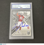 Panini Donruss Elite Collegiate #126 Solomon Thomas signed card
