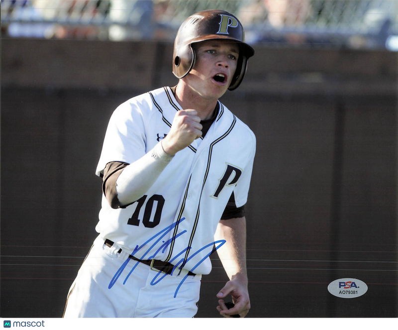 Nick Allen Francis Parker Lancers Signed 8x10 Photo PSA