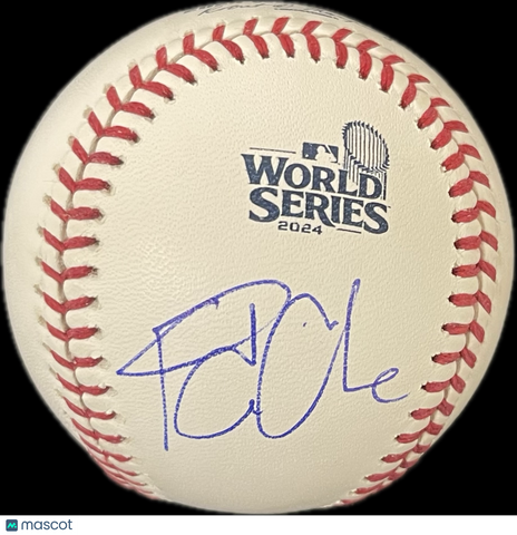 Ice Cube Signed 2024 World Series Baseball PSA Autographed