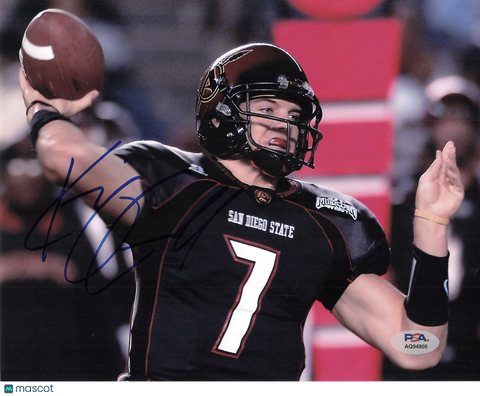 Kevin O'Connell Signed San Diego State Aztecs Football 8x10 Photo PSA Auth