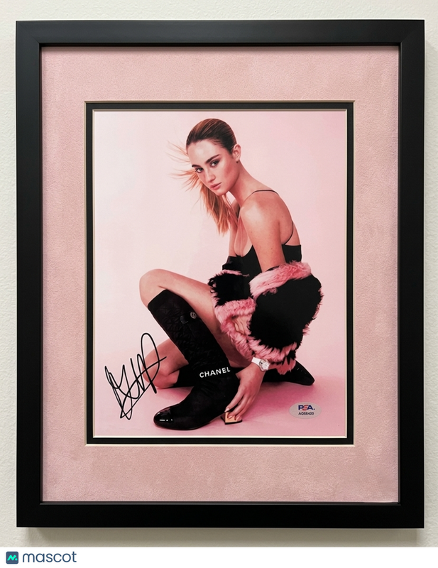 Grace Van Patten Signed 8x10 Custom Framed Photo PSA Autographed